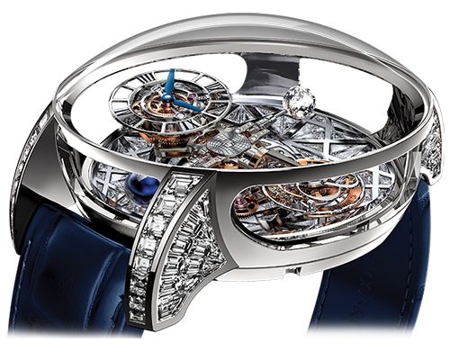 Jacob & Co ASTRONOMIA TOURBILLON RANGE BAGUETTE METEORITE AT800.30.BD.HE.A Replica watch